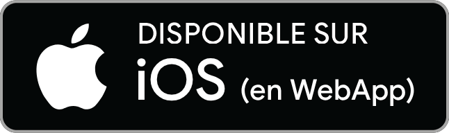 Disponible sur iOS (en WebApp)